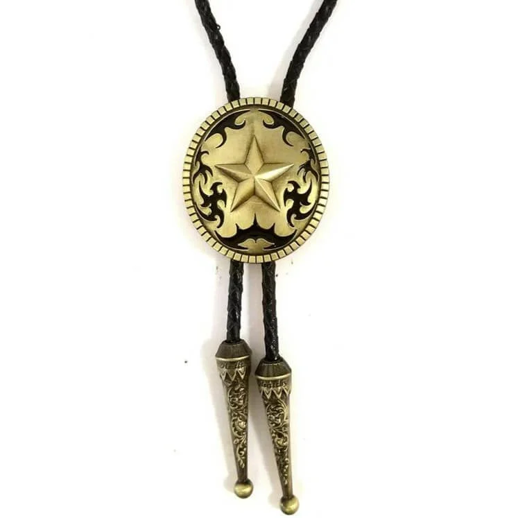 Bolo Tie Texas en cuir