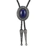 Cravate Texane Bleue